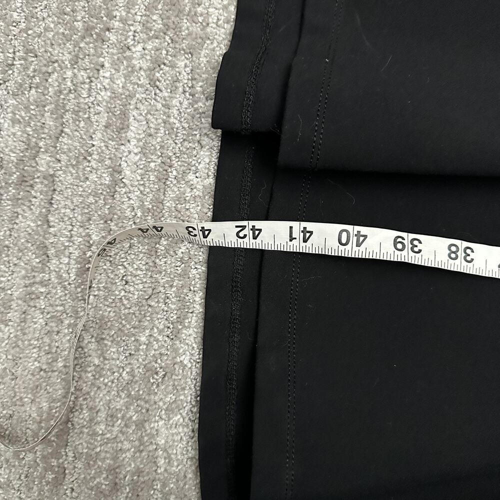 Betabrand Dress Womens XL Black Knit A-Line Half Sleeve Pockets Work Office - Picture 12 of 13